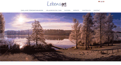 Desktop Screenshot of lebensart-am-see.com